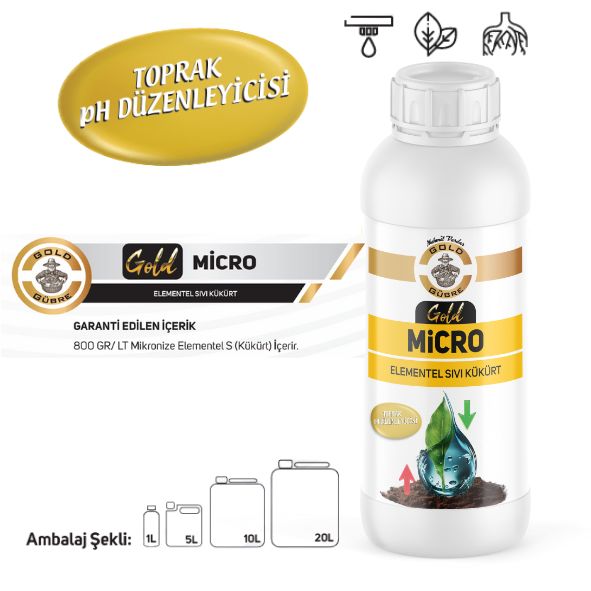 GOLD MİCRO ELEMENTEL SIVI KÜKÜRT 2